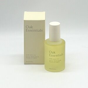 OAK ESSENTIALS Dew Body Oil 100ml 3.4fl oz New in Box Skincare